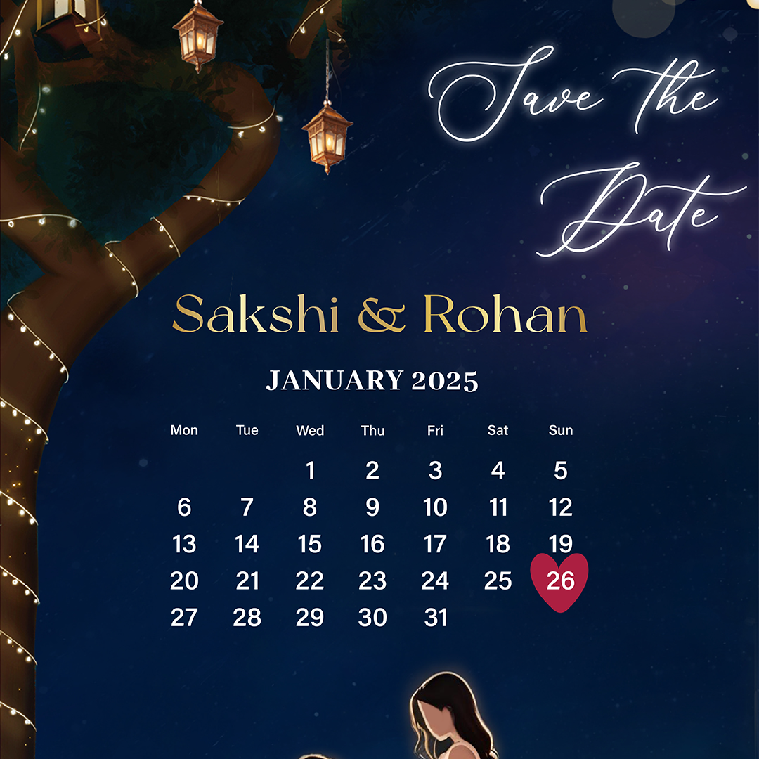 Save the Heart Date Invite